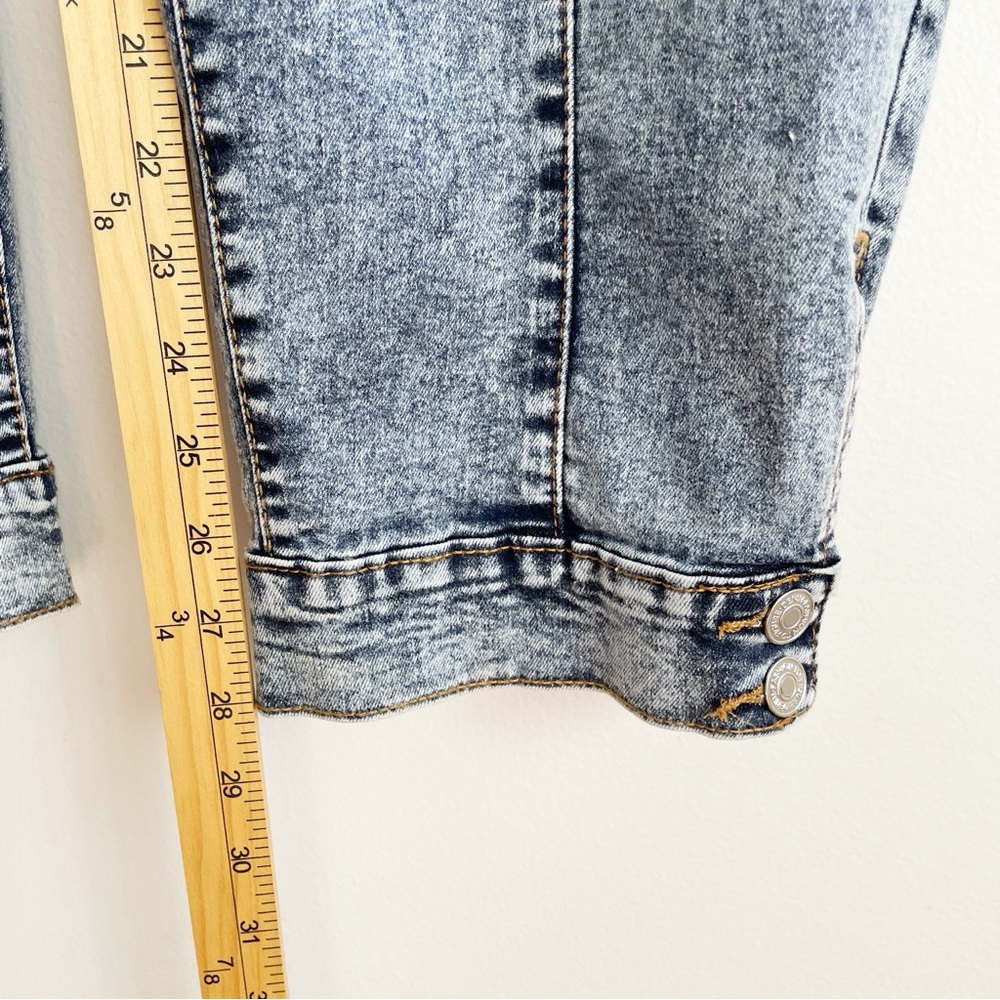 Fashion to Figure high rise belted cargo jeans utility carpenter work wear army - Picture 13 of 15